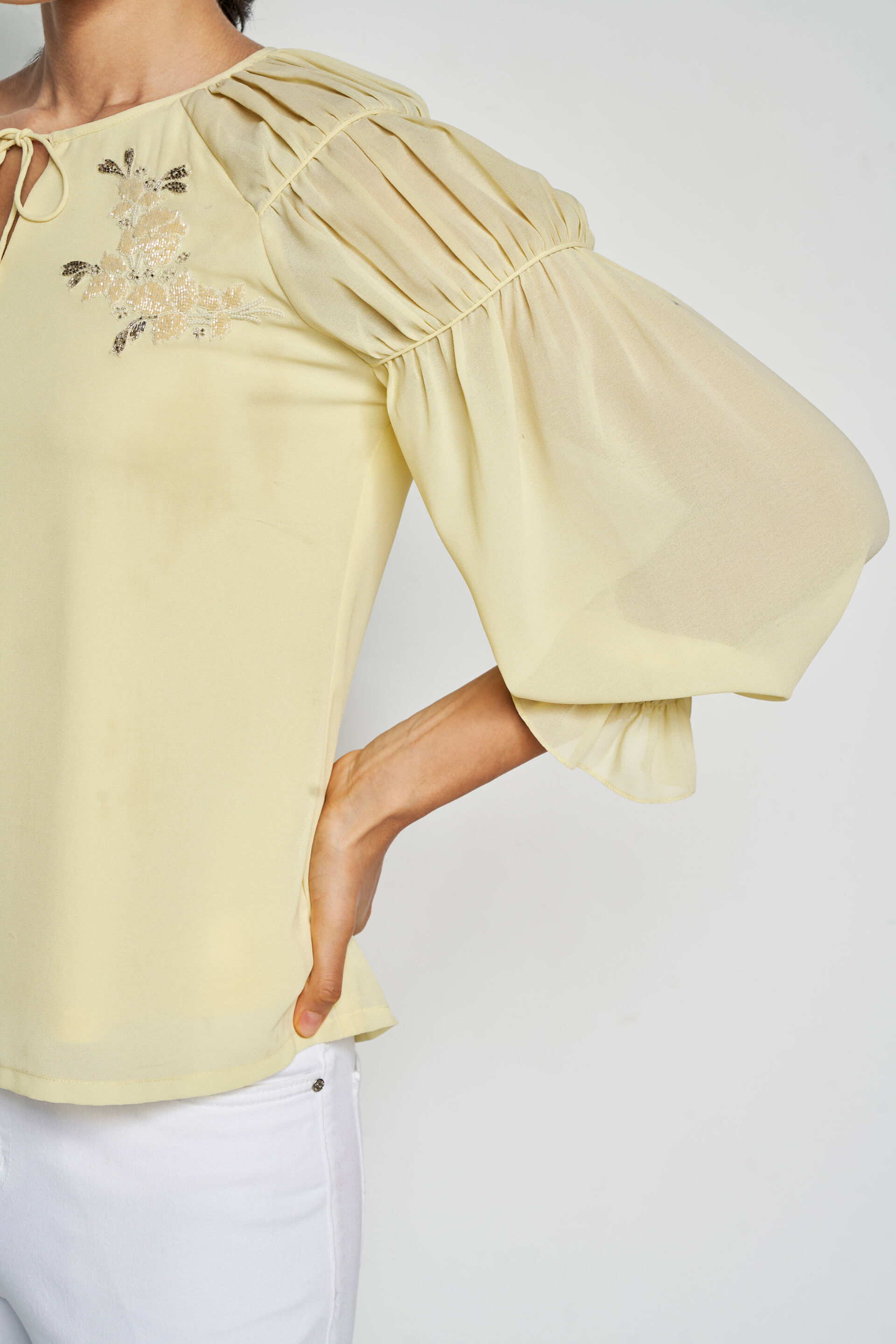Soft Sunshine Top, Yellow, image 6